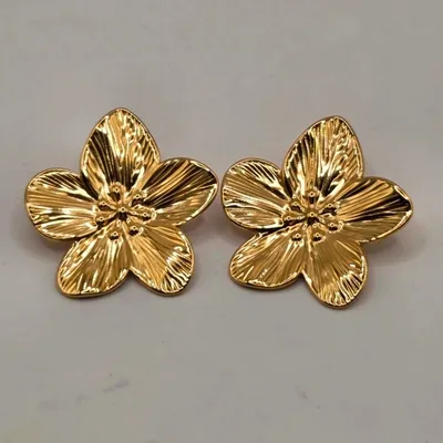 Boucles d oreilles en acier inoxydable 